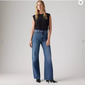 Levi’s Ribcage Wide Leg size 28